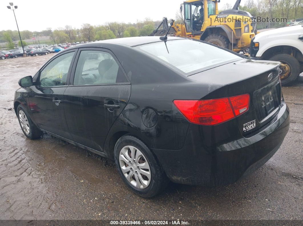 2012 Kia Forte Lx Black vin: KNAFT4A26C5530129