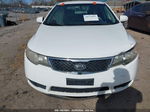 2012 Kia Forte Lx White vin: KNAFT4A26C5639495