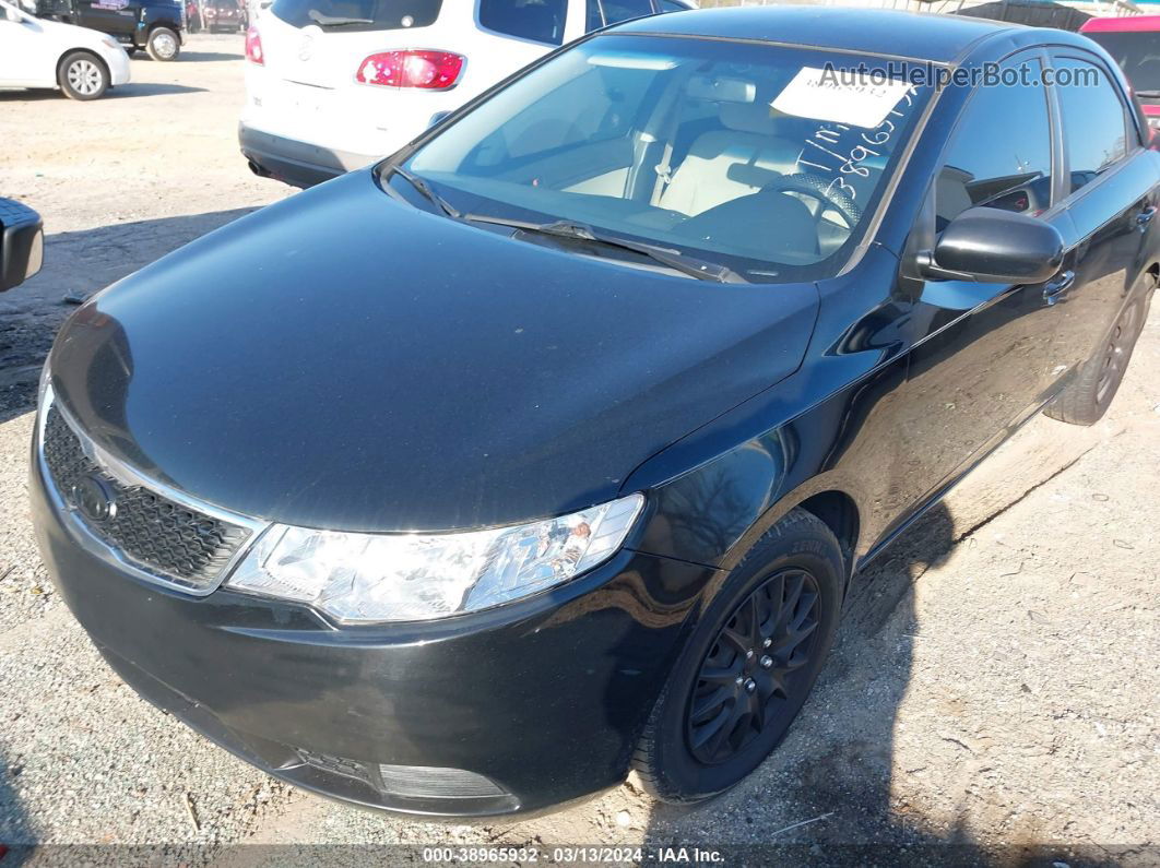 2012 Kia Forte Lx Black vin: KNAFT4A28C5556148