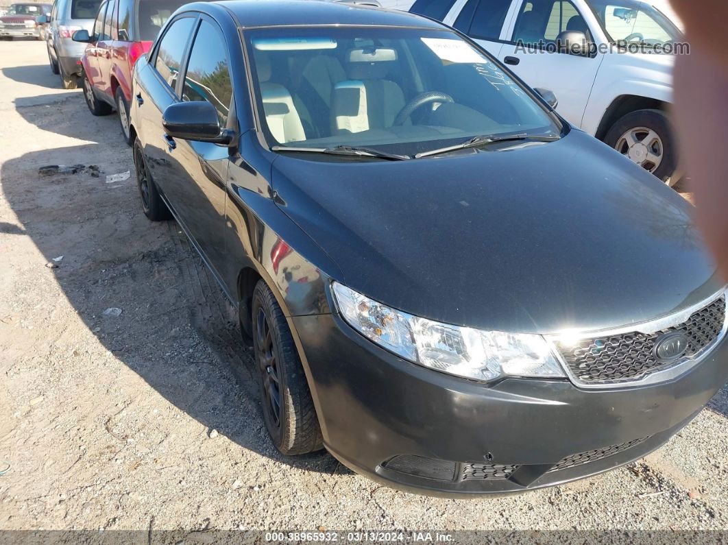 2012 Kia Forte Lx Black vin: KNAFT4A28C5556148