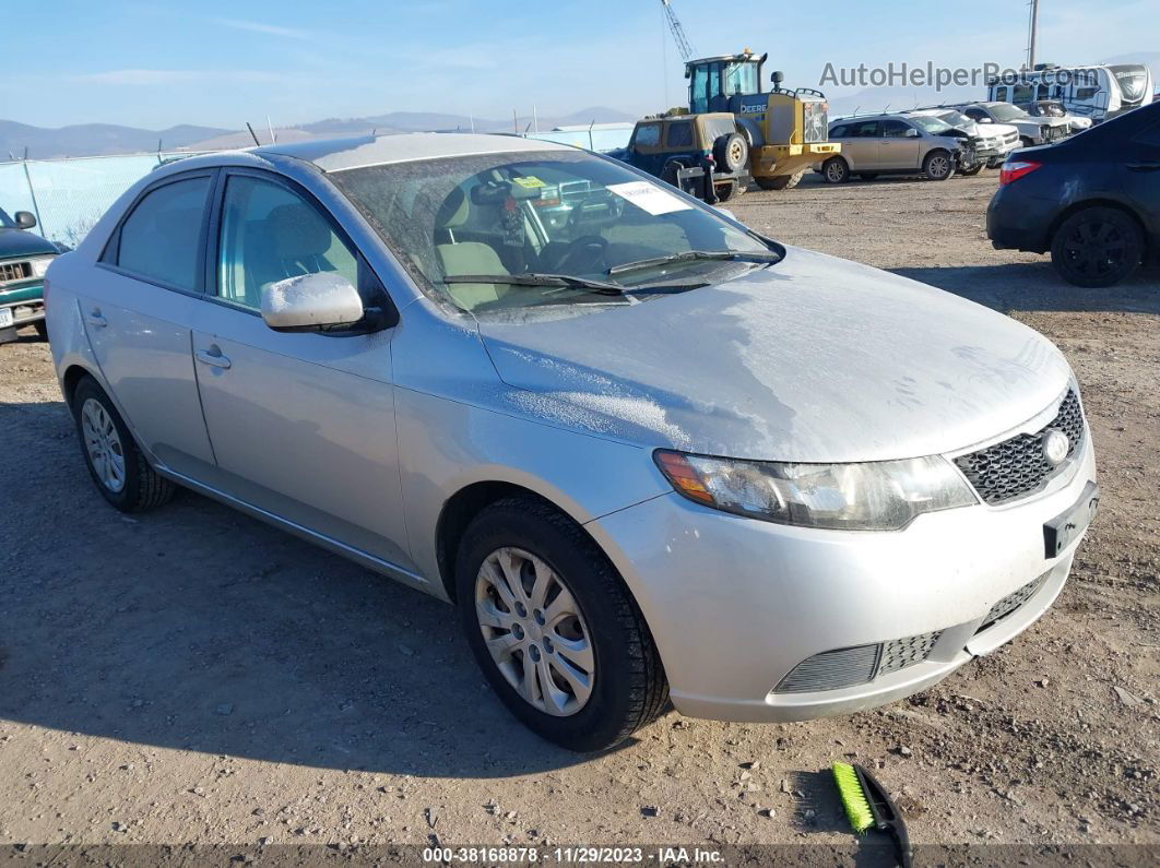 2012 Kia Forte Lx Silver vin: KNAFT4A2XC5494512