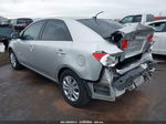 2012 Kia Forte Lx Silver vin: KNAFT4A2XC5558564