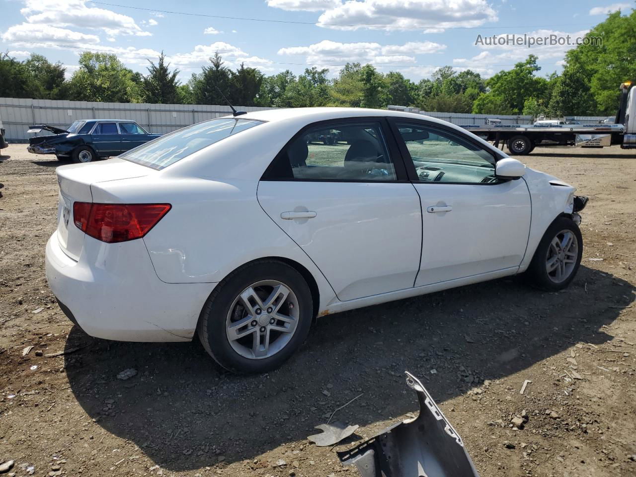 2012 Kia Forte Lx Белый vin: KNAFT4A2XC5641959