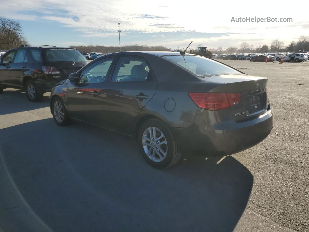 2012 Kia Forte Ex Charcoal vin: KNAFU4A20C5499442