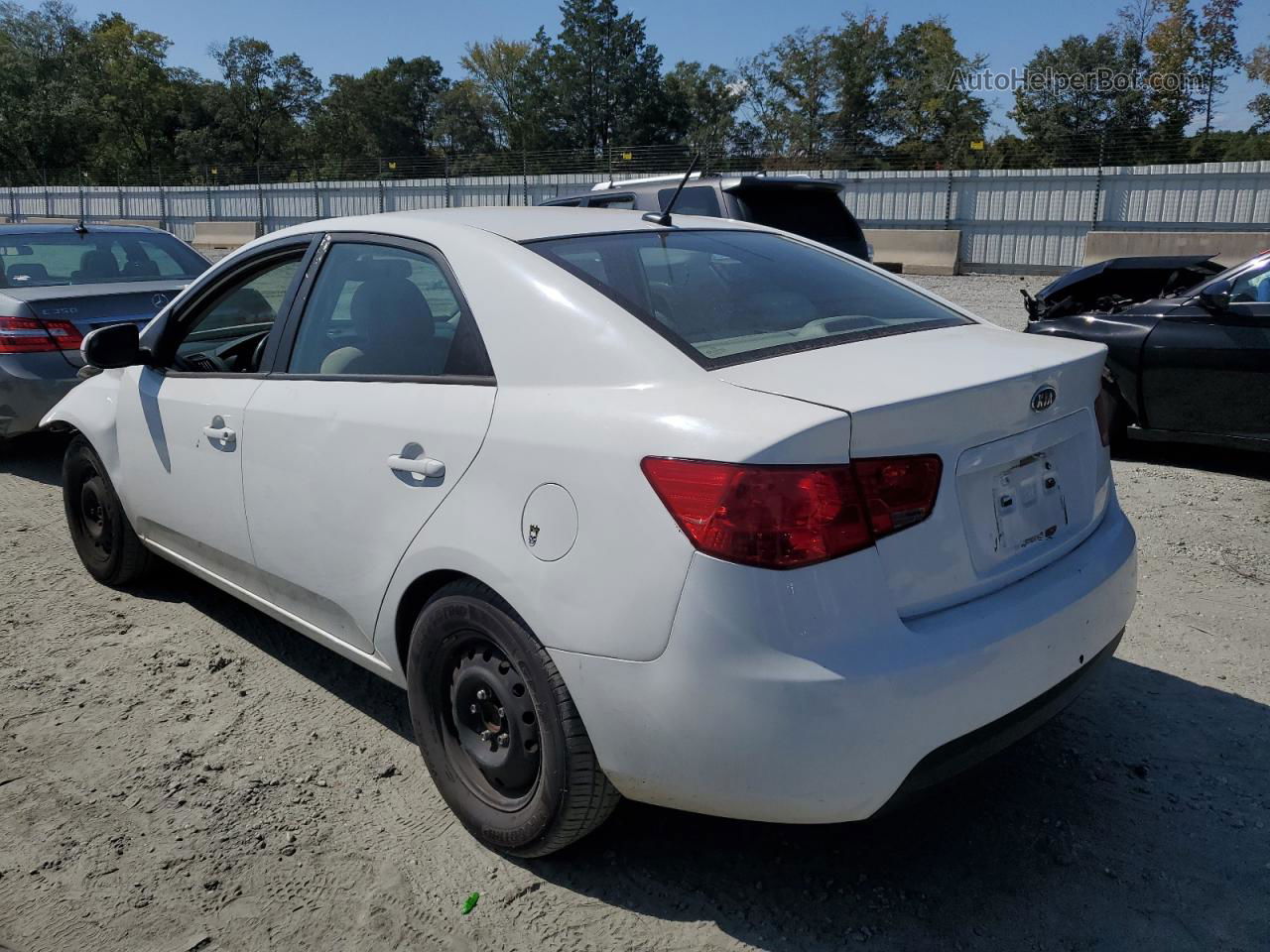 2012 Kia Forte Ex White vin: KNAFU4A20C5512495