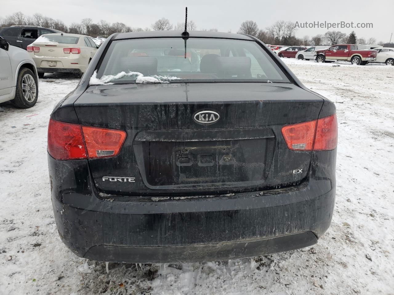 2012 Kia Forte Ex Black vin: KNAFU4A20C5534240