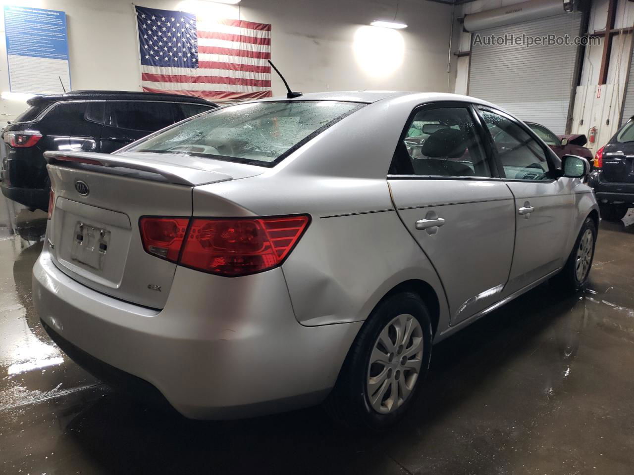 2012 Kia Forte Ex Silver vin: KNAFU4A20C5548073