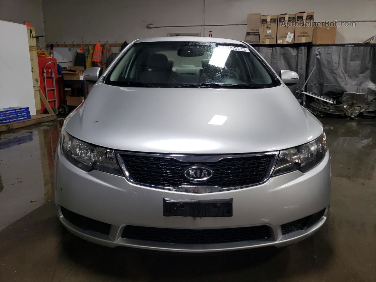 2012 Kia Forte Ex Silver vin: KNAFU4A20C5548073