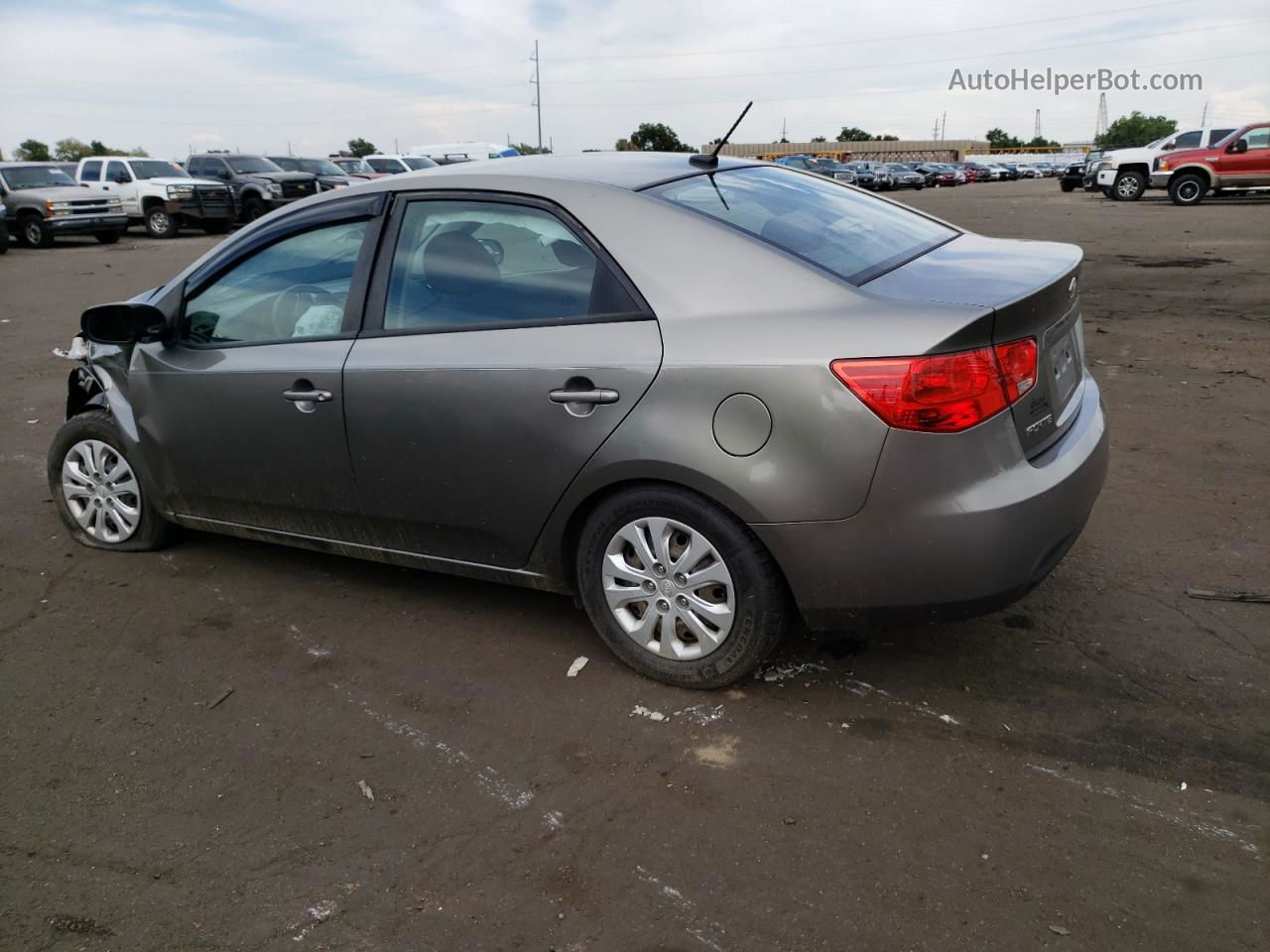 2012 Kia Forte Ex Gray vin: KNAFU4A20C5559042