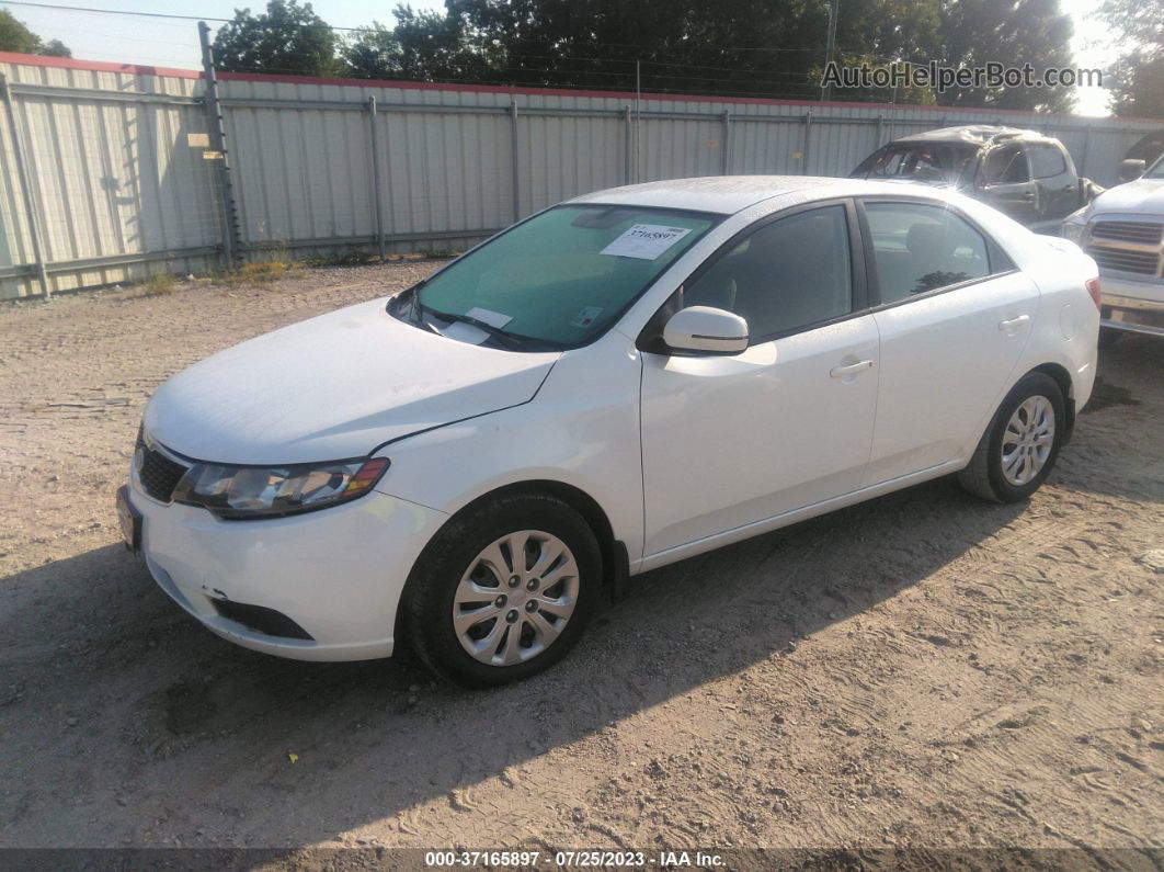 2012 Kia Forte Ex White vin: KNAFU4A20C5561017