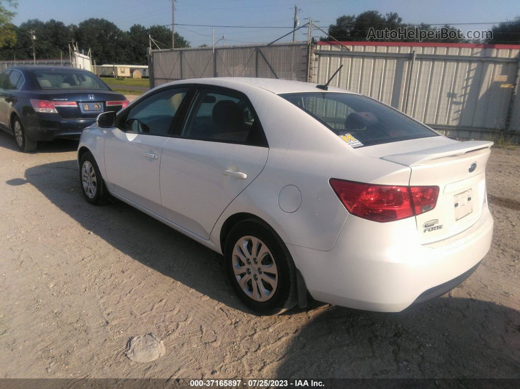 2012 Kia Forte Ex White vin: KNAFU4A20C5561017