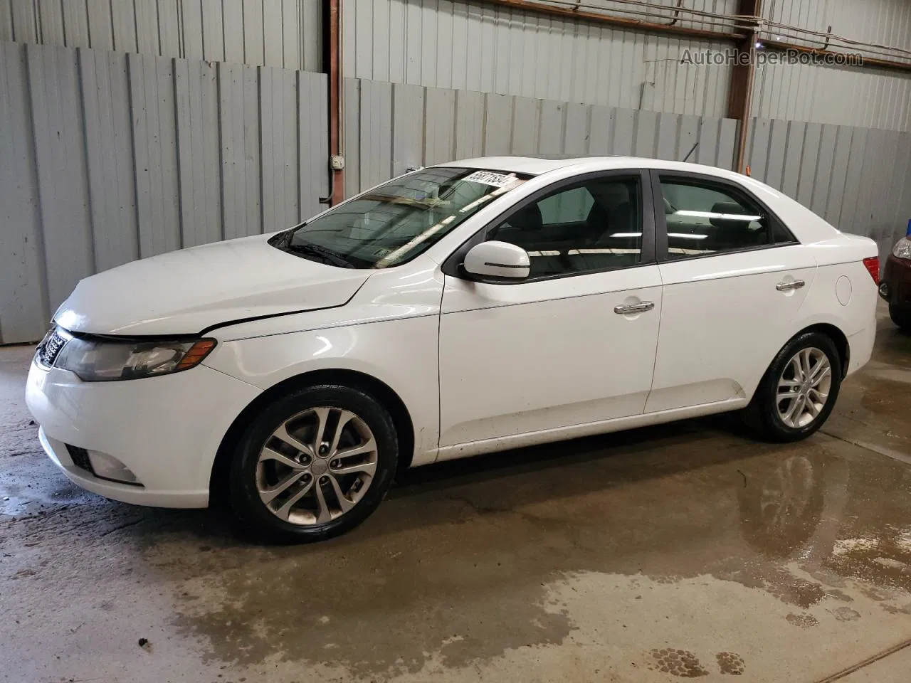 2012 Kia Forte Ex White vin: KNAFU4A20C5569490