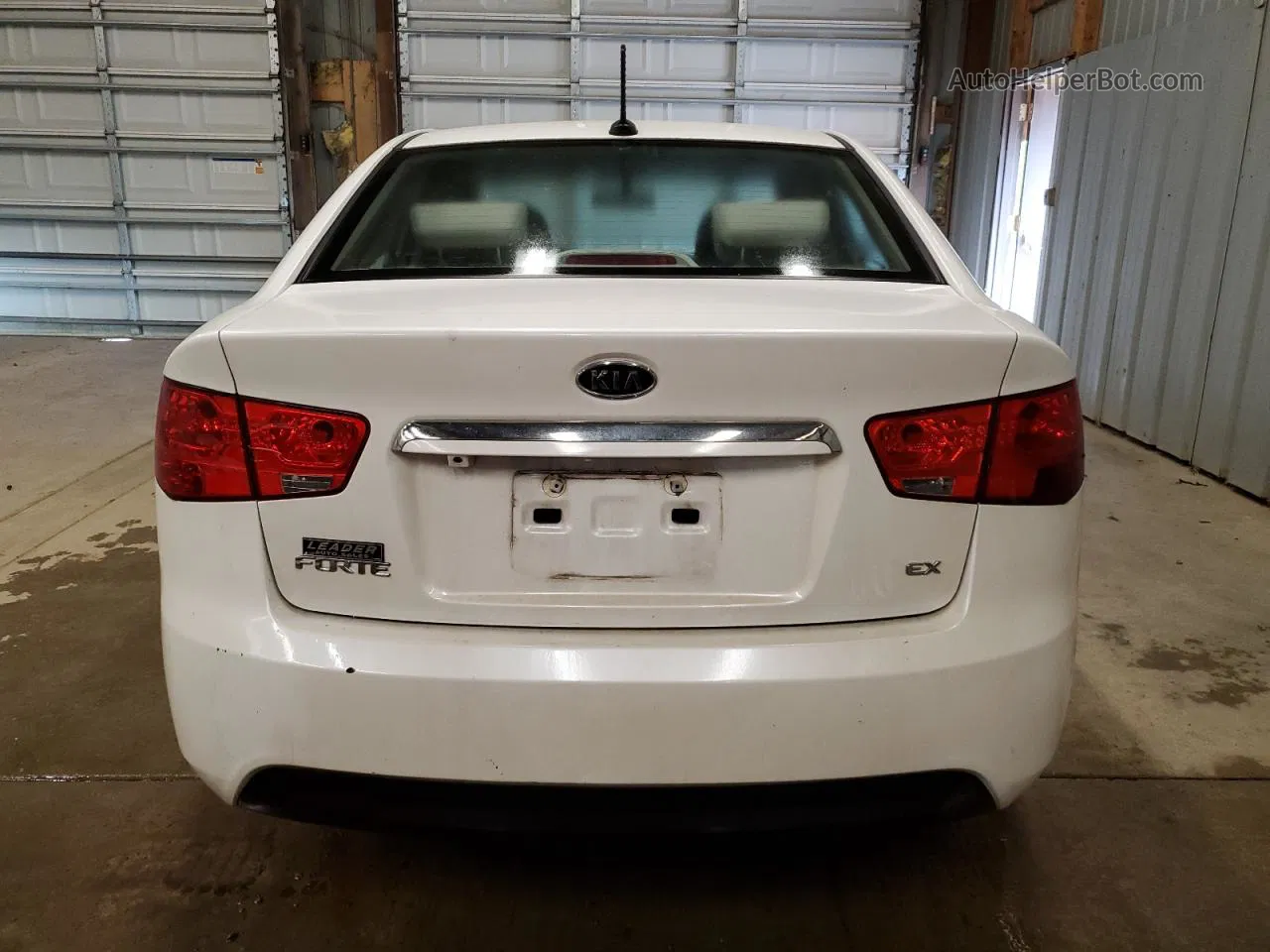 2012 Kia Forte Ex White vin: KNAFU4A20C5569490