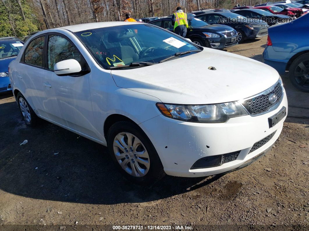 2012 Kia Forte Ex White vin: KNAFU4A20C5579601