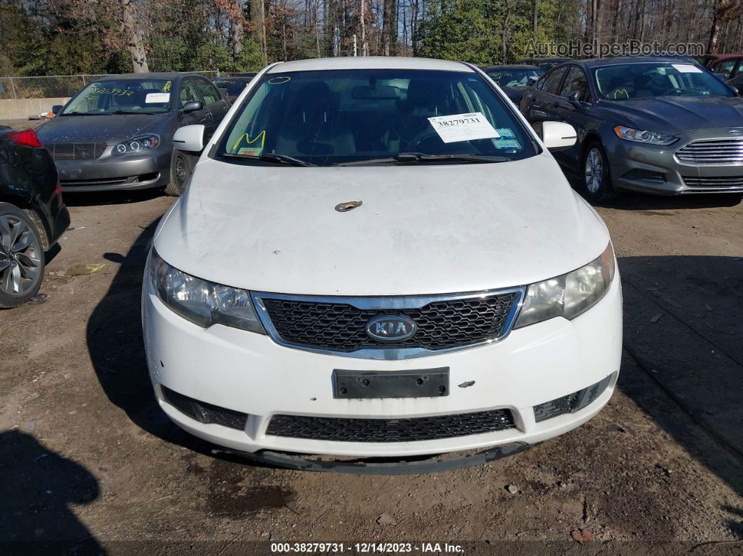 2012 Kia Forte Ex White vin: KNAFU4A20C5579601