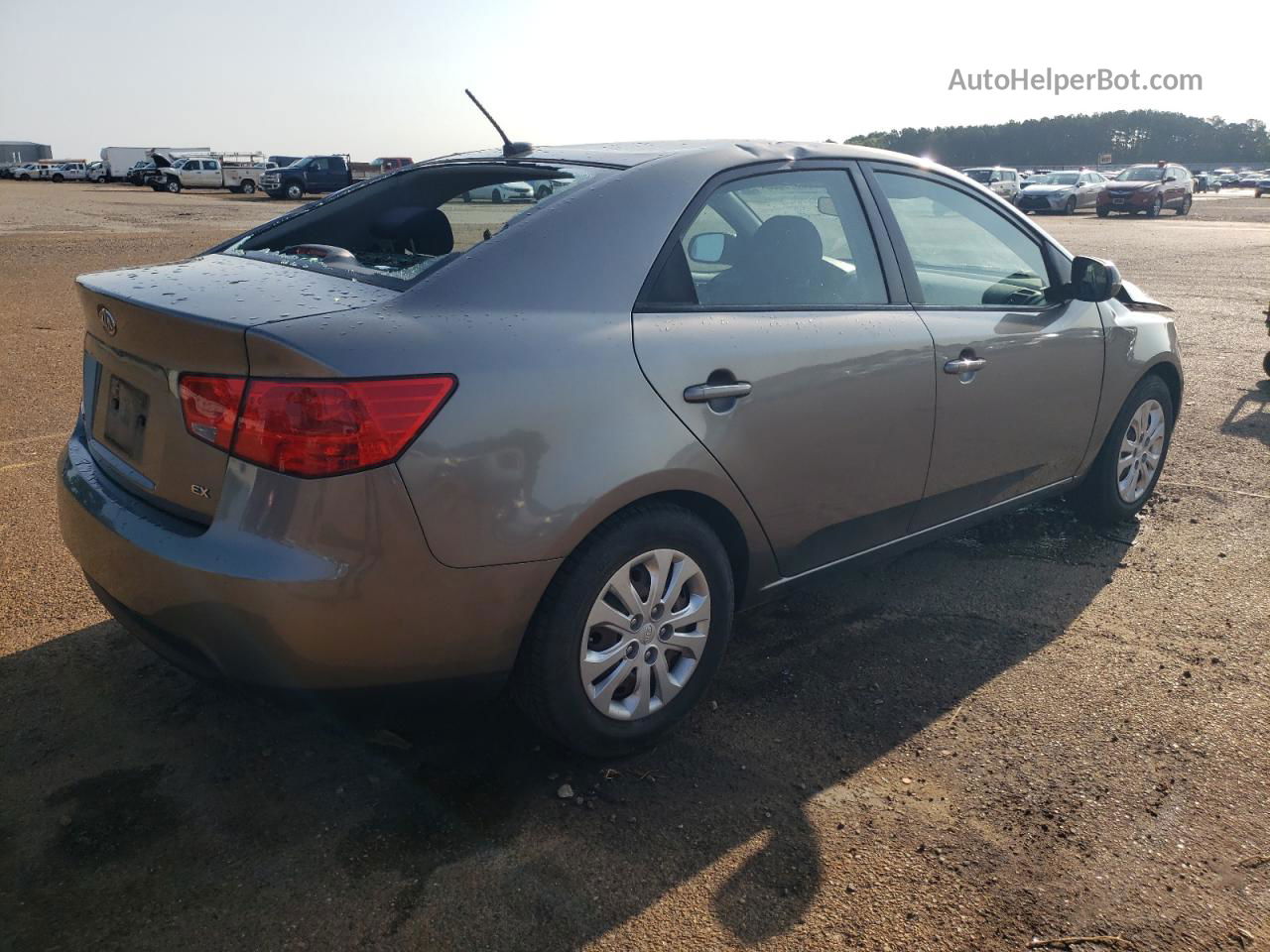 2012 Kia Forte Ex Серебряный vin: KNAFU4A20C5590677