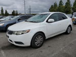 2012 Kia Forte Ex White vin: KNAFU4A20C5599654