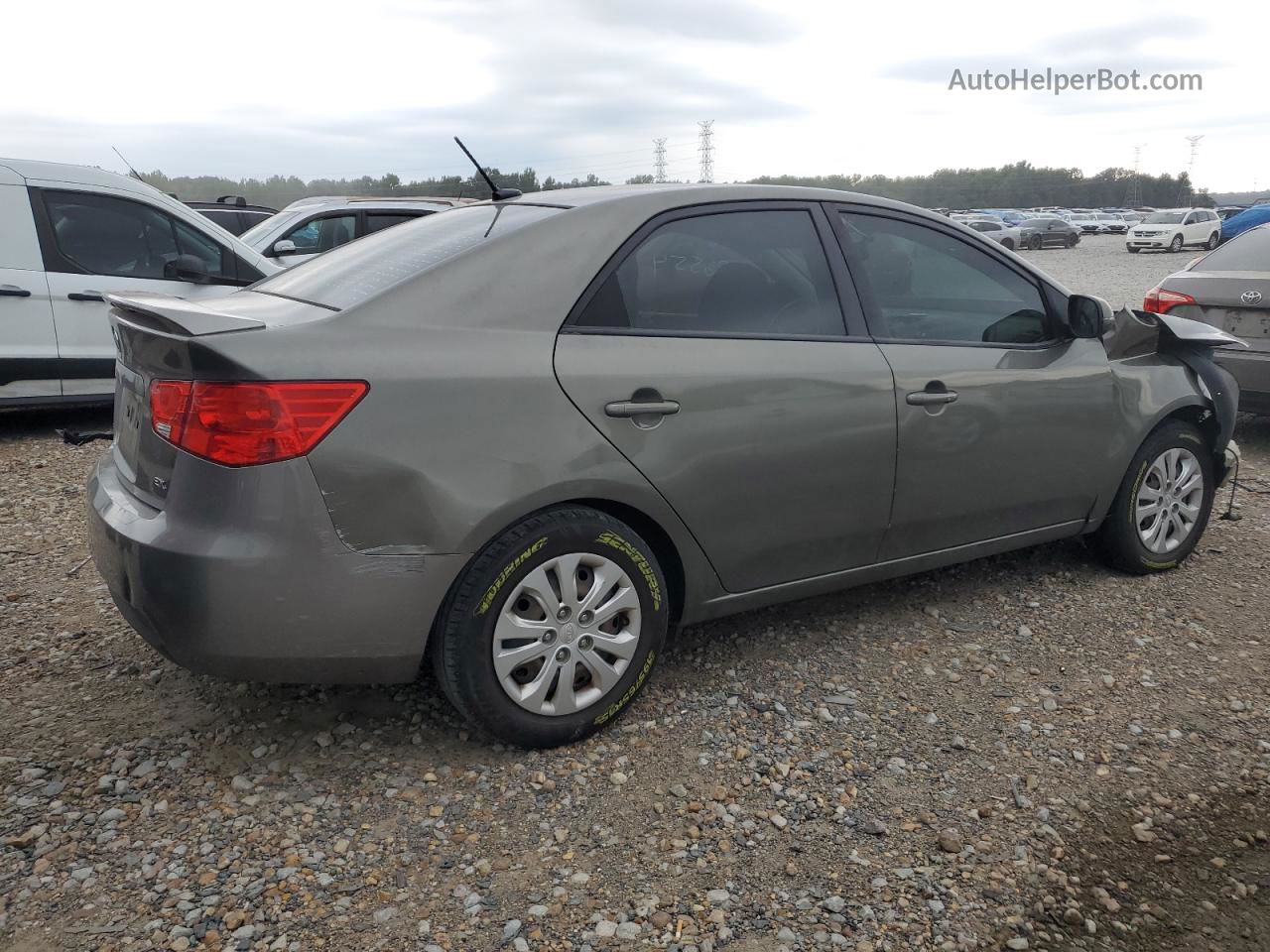 2012 Kia Forte Ex Brown vin: KNAFU4A20C5628585