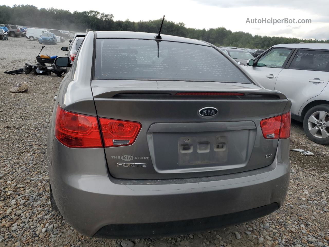 2012 Kia Forte Ex Brown vin: KNAFU4A20C5628585