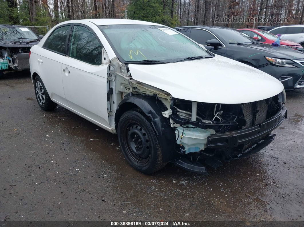 2012 Kia Forte Ex White vin: KNAFU4A20C5633768