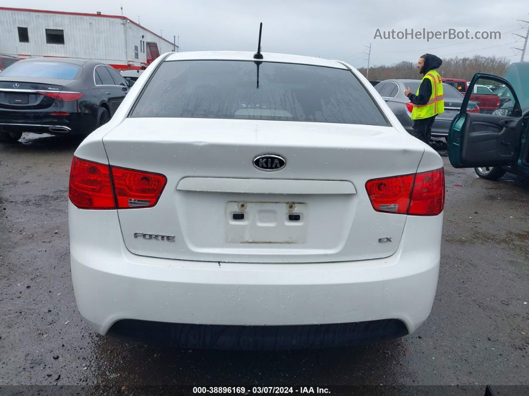 2012 Kia Forte Ex White vin: KNAFU4A20C5633768