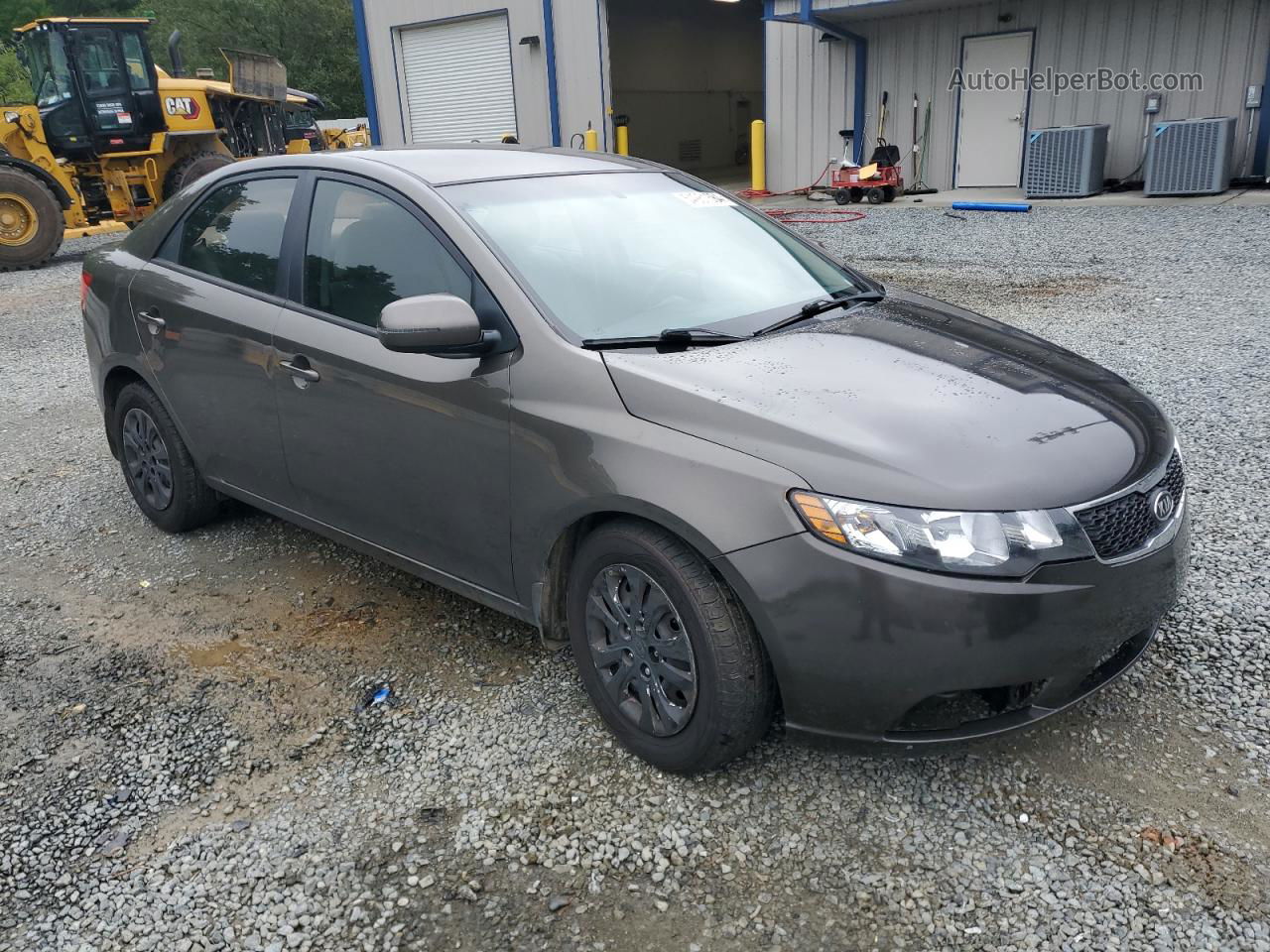 2012 Kia Forte Ex Gray vin: KNAFU4A21C5475604