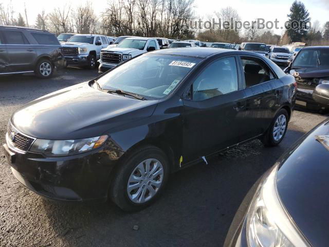 2012 Kia Forte Ex Черный vin: KNAFU4A21C5479197