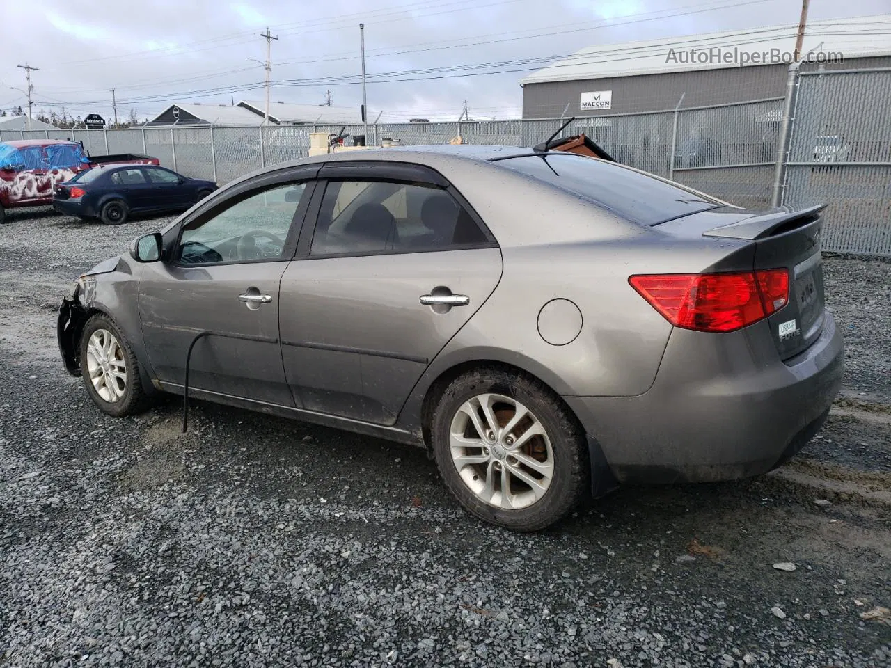 2012 Kia Forte Ex Silver vin: KNAFU4A21C5514675