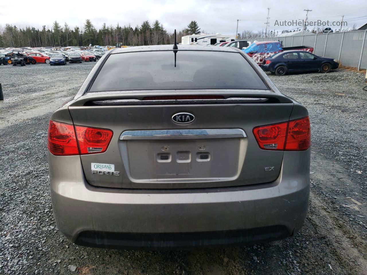 2012 Kia Forte Ex Silver vin: KNAFU4A21C5514675