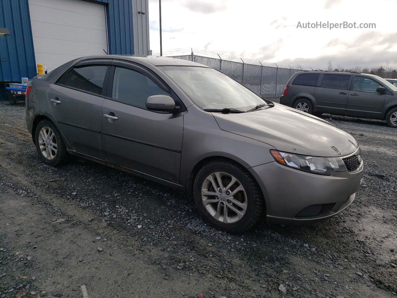 2012 Kia Forte Ex Silver vin: KNAFU4A21C5514675