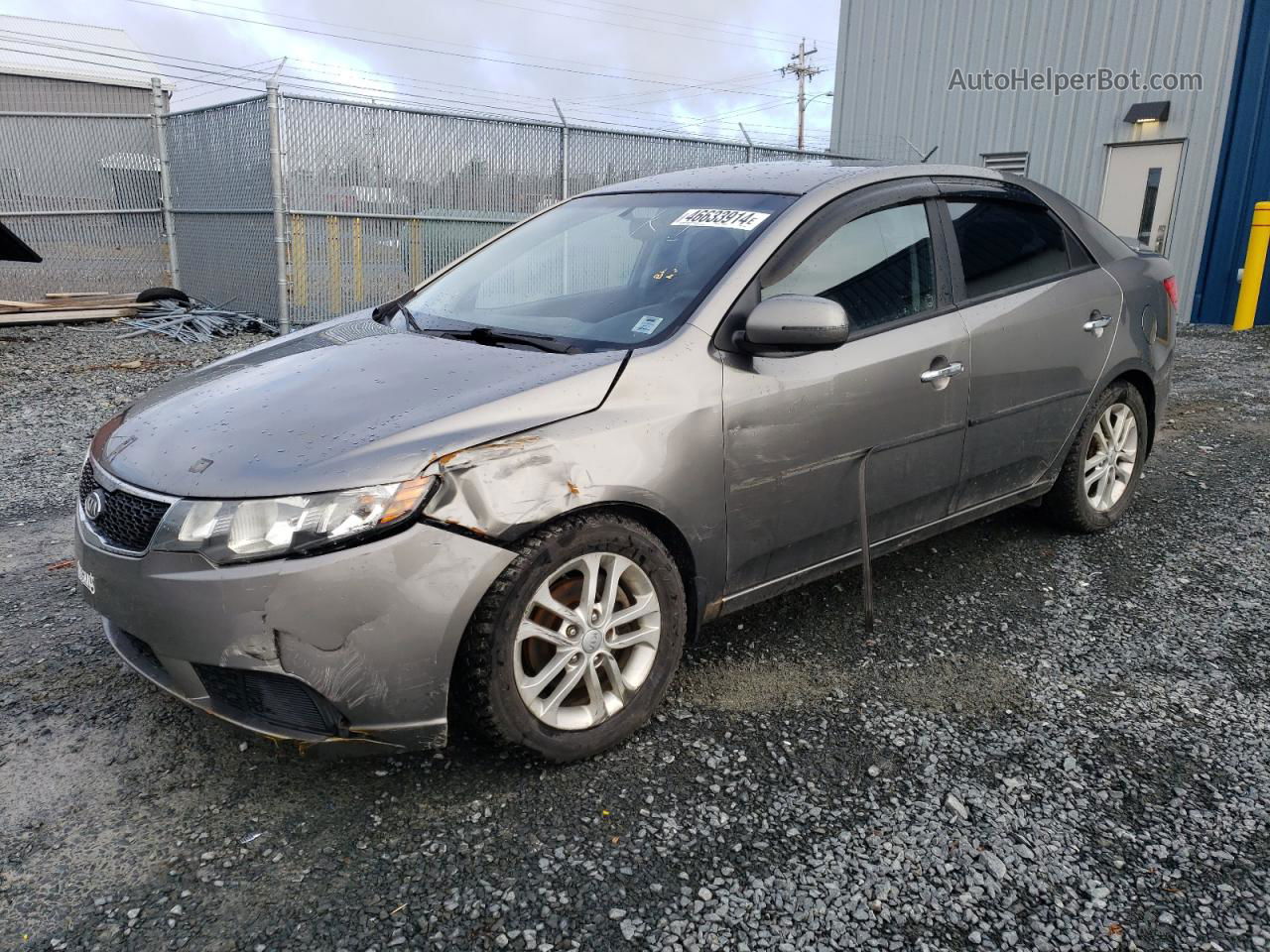 2012 Kia Forte Ex Silver vin: KNAFU4A21C5514675