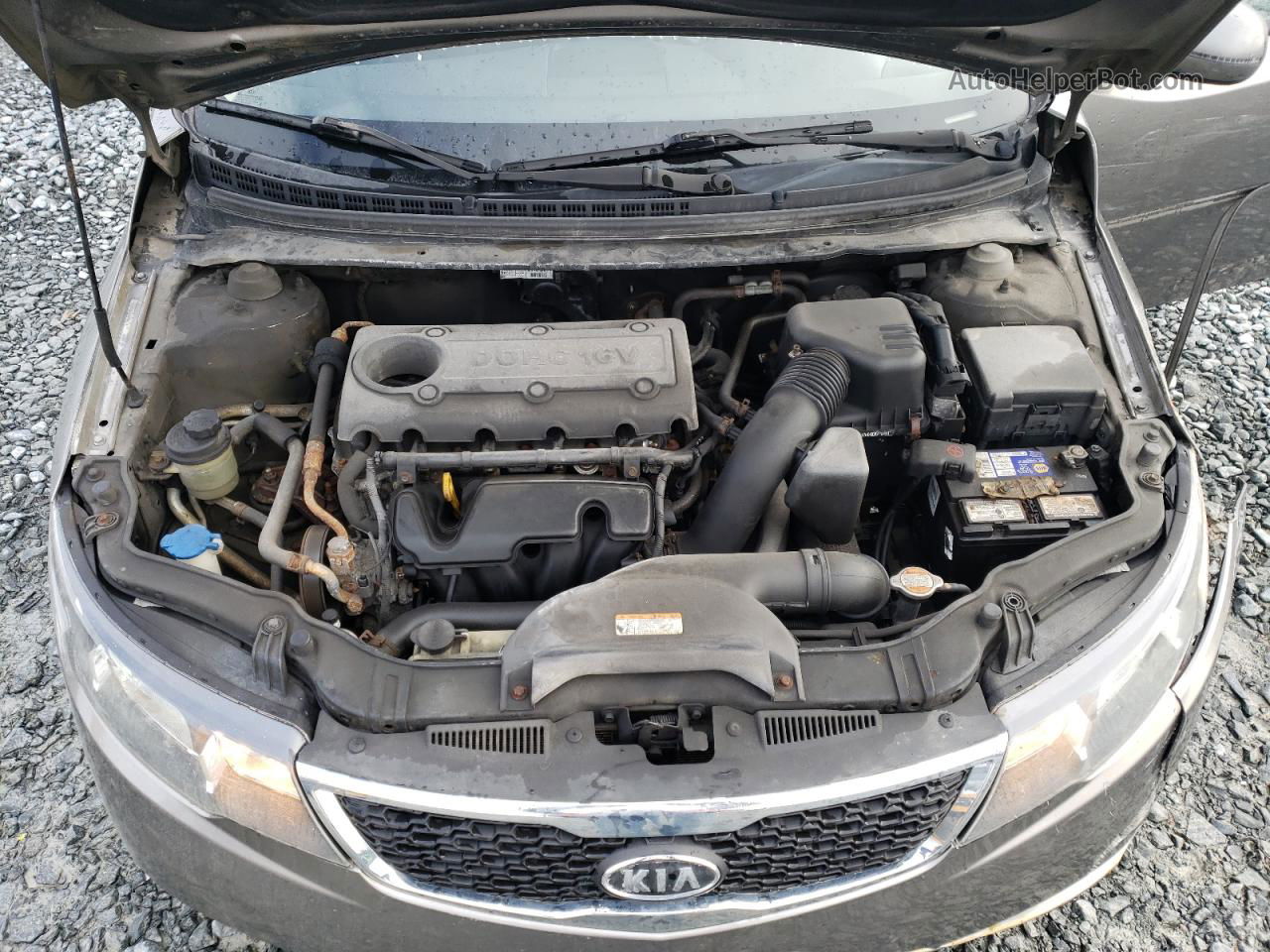 2012 Kia Forte Ex Silver vin: KNAFU4A21C5514675