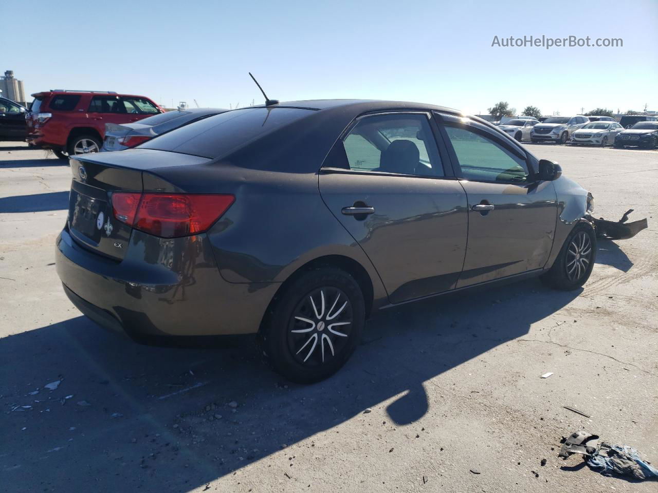 2012 Kia Forte Ex Charcoal vin: KNAFU4A21C5584130