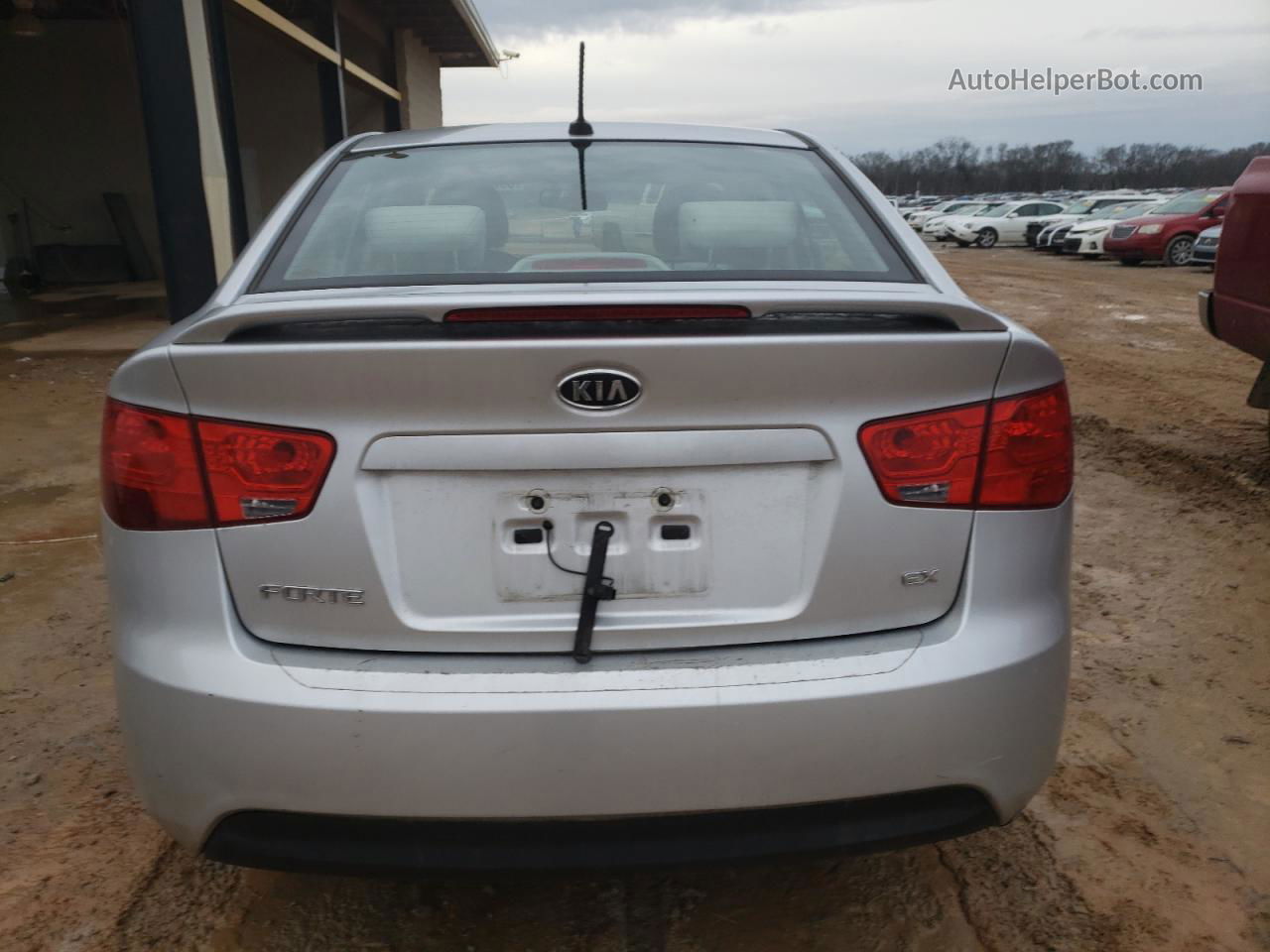 2012 Kia Forte Ex Gray vin: KNAFU4A21C5605977