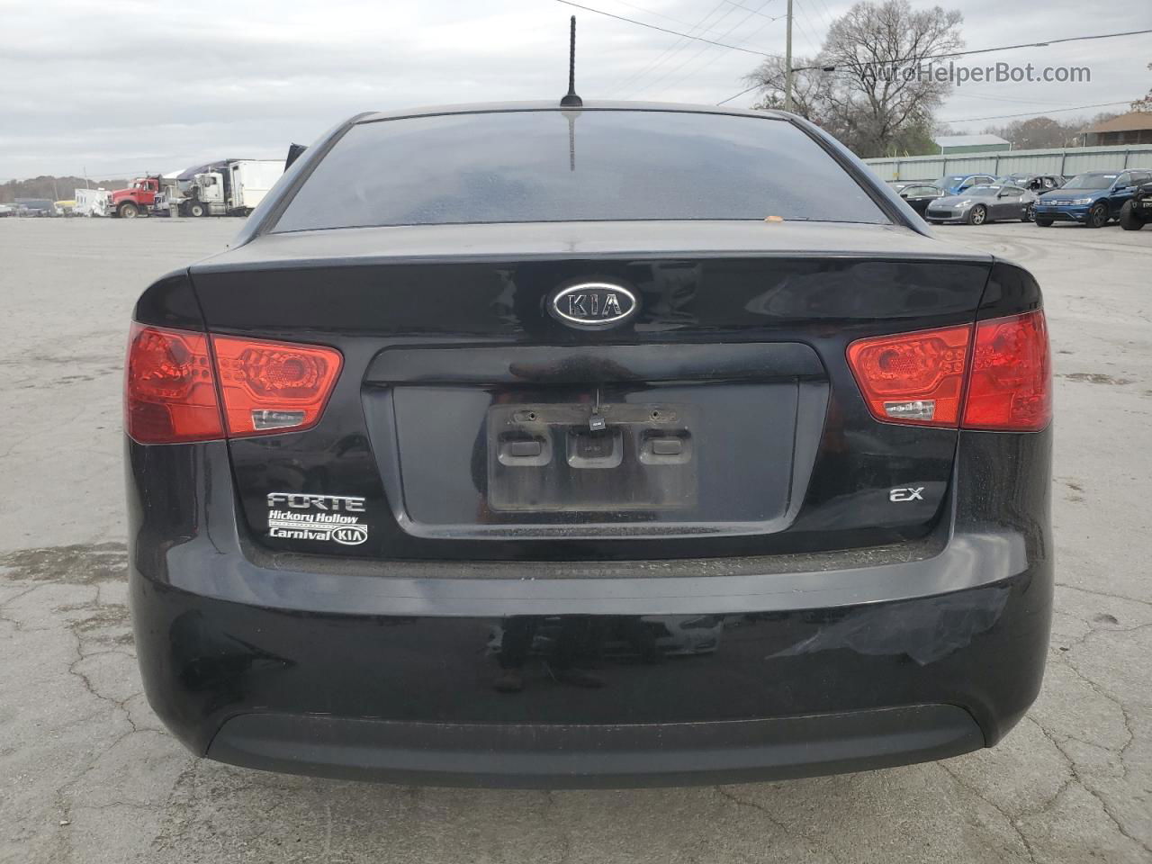 2012 Kia Forte Ex Black vin: KNAFU4A21C5606997