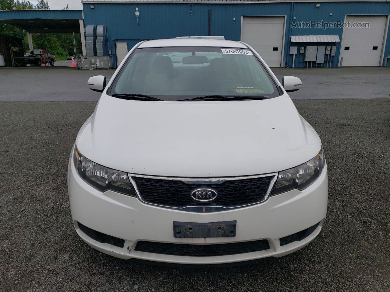 2012 Kia Forte Ex White vin: KNAFU4A22C5479855