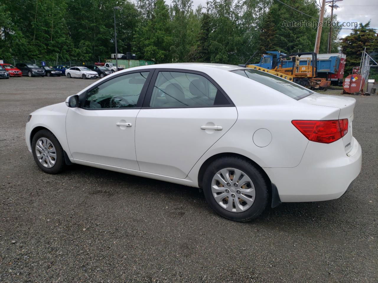 2012 Kia Forte Ex White vin: KNAFU4A22C5479855