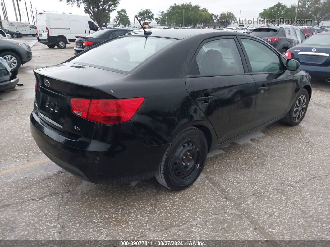 2012 Kia Forte Ex Black vin: KNAFU4A22C5489382