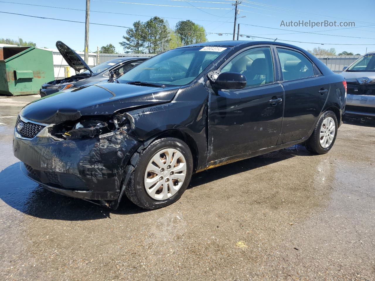 2012 Kia Forte Ex Black vin: KNAFU4A22C5498552