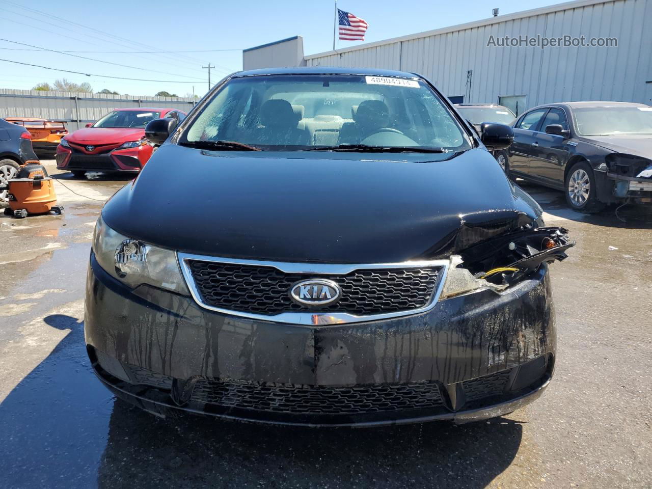 2012 Kia Forte Ex Black vin: KNAFU4A22C5498552