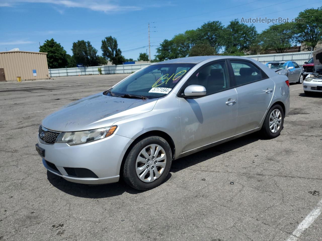 2012 Kia Forte Ex Gray vin: KNAFU4A22C5508190