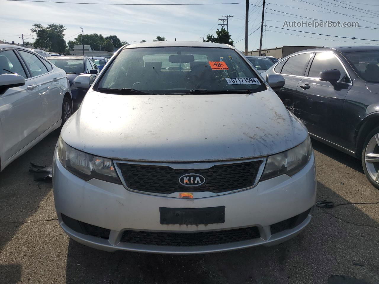 2012 Kia Forte Ex Gray vin: KNAFU4A22C5508190