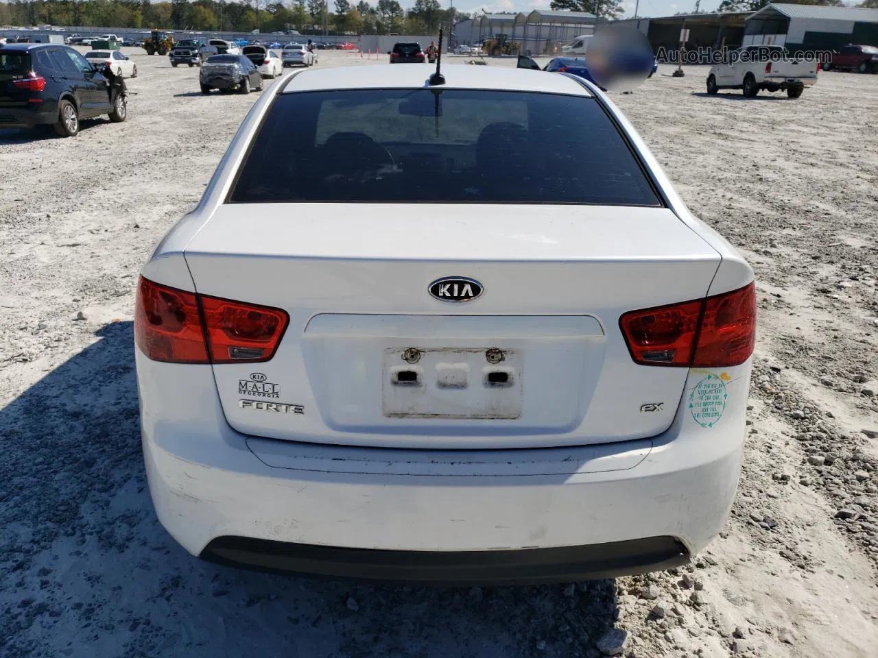 2012 Kia Forte Ex White vin: KNAFU4A22C5512725