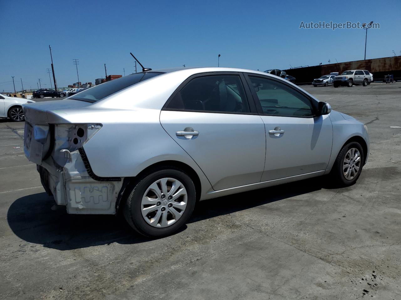 2012 Kia Forte Ex Silver vin: KNAFU4A22C5532196