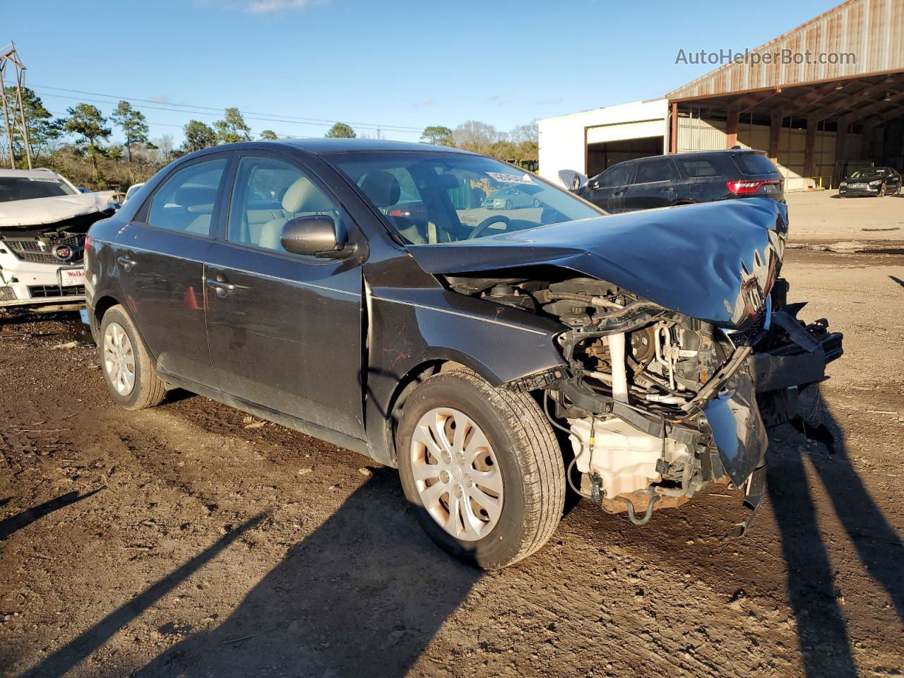 2012 Kia Forte Ex Коричневый vin: KNAFU4A22C5554960