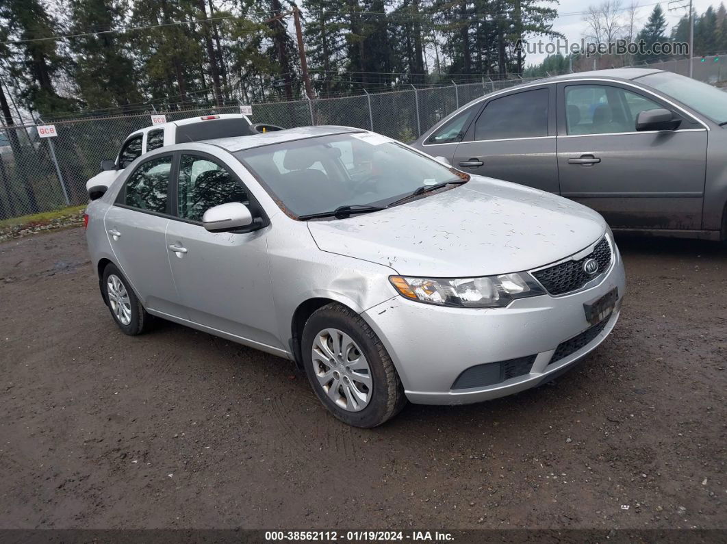 2012 Kia Forte Ex Silver vin: KNAFU4A22C5557275