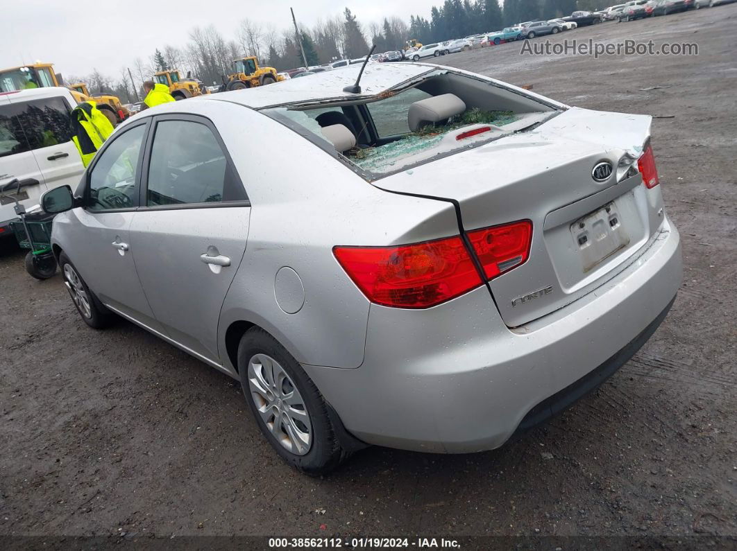 2012 Kia Forte Ex Silver vin: KNAFU4A22C5557275