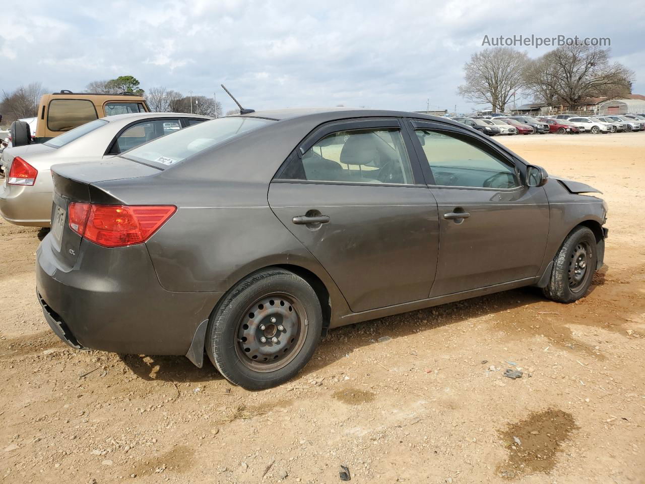 2012 Kia Forte Ex Gray vin: KNAFU4A22C5576943