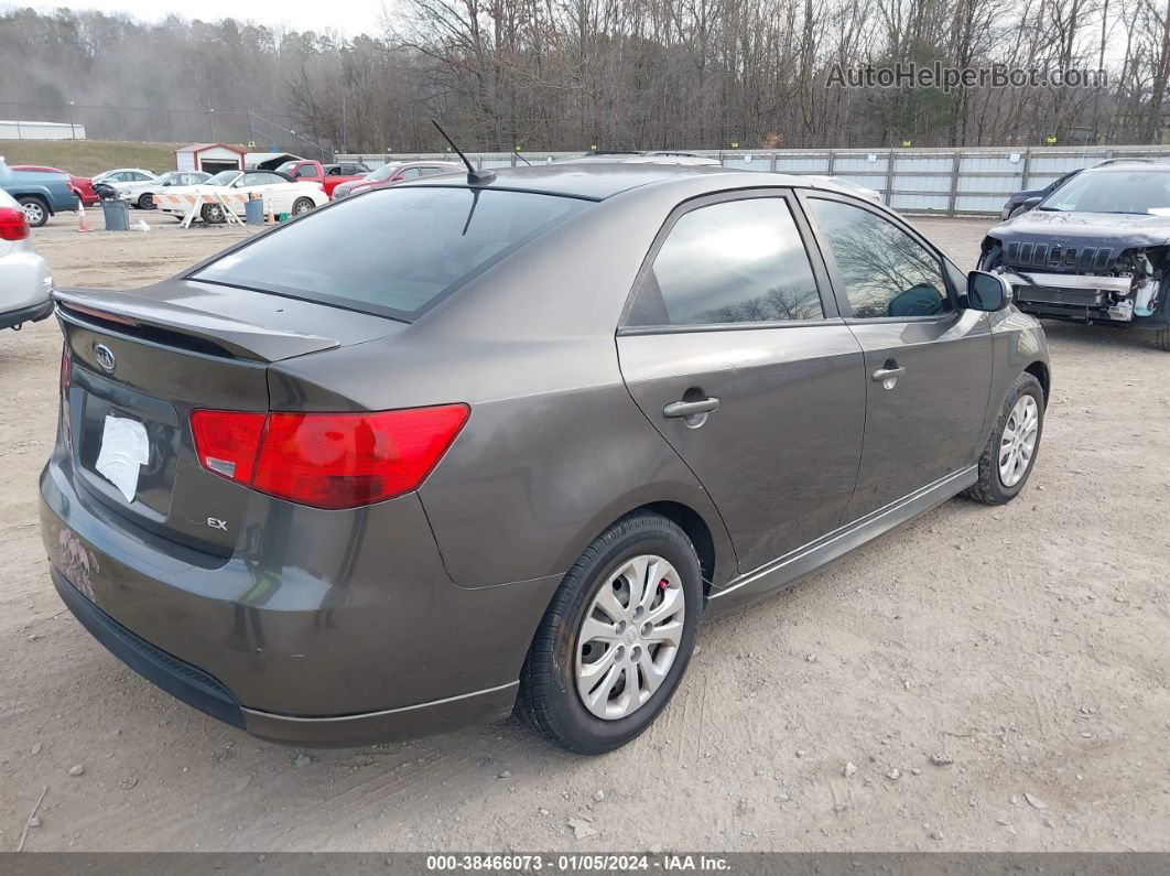 2012 Kia Forte Ex Черный vin: KNAFU4A22C5585111