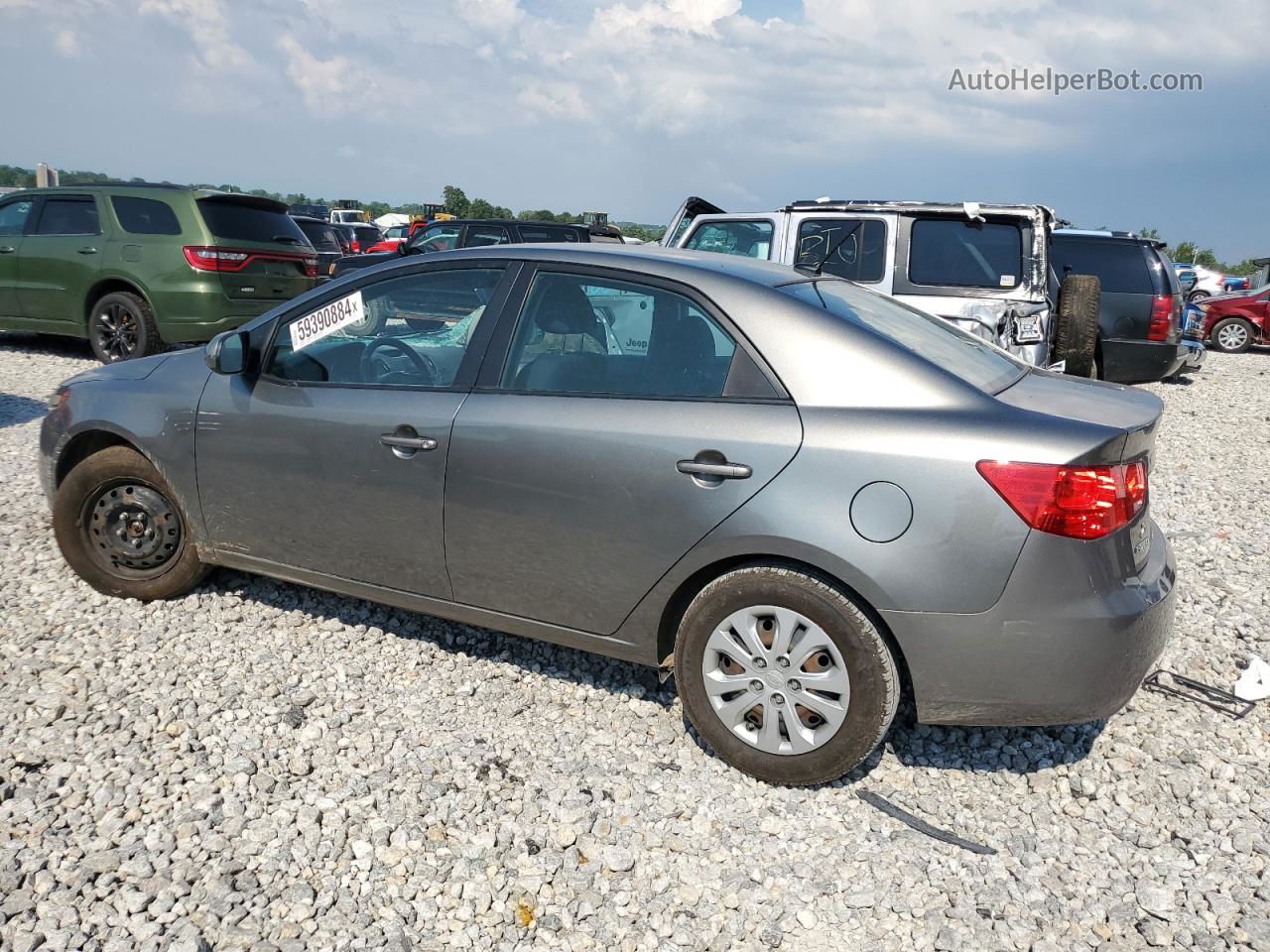 2012 Kia Forte Ex Gray vin: KNAFU4A22C5629852